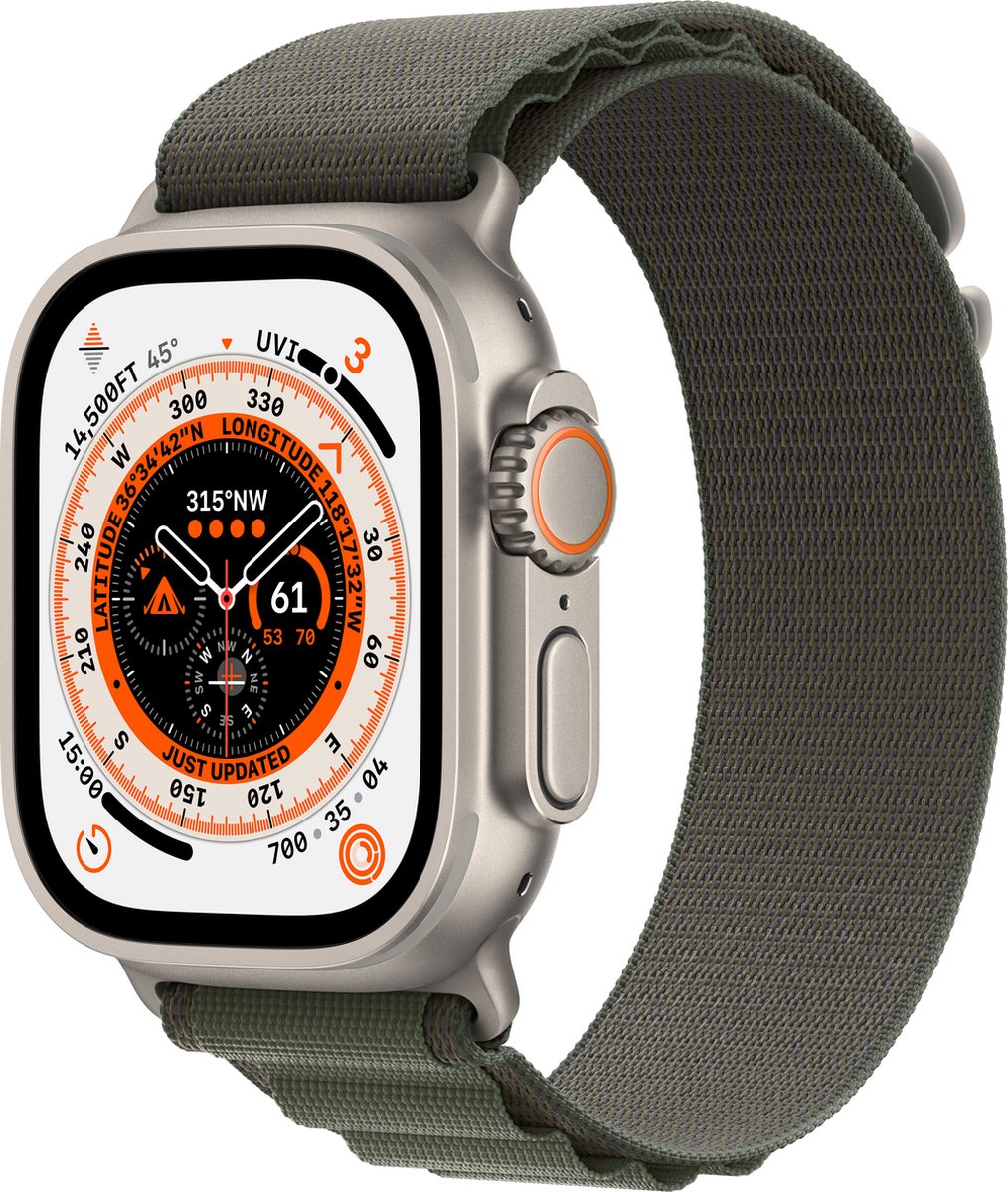 Apple Watch Ultra - 4G/LTE - Smartwatch heren - 49mm - afbeelding 2