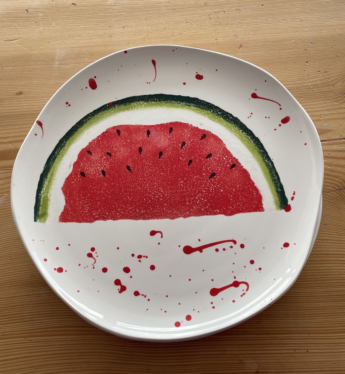 HDCollection- plate- watermelon