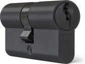 DOM Zwarte profielcilinder Plura 30/30mm - SKG 2 sterren - 1 losse cilinder