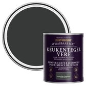 Rust-Oleum Zwarte Verf voor keukentegels Natuurlijke - Houtskool 750ml