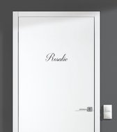 Sticker pour porte avec nom - Rosalie