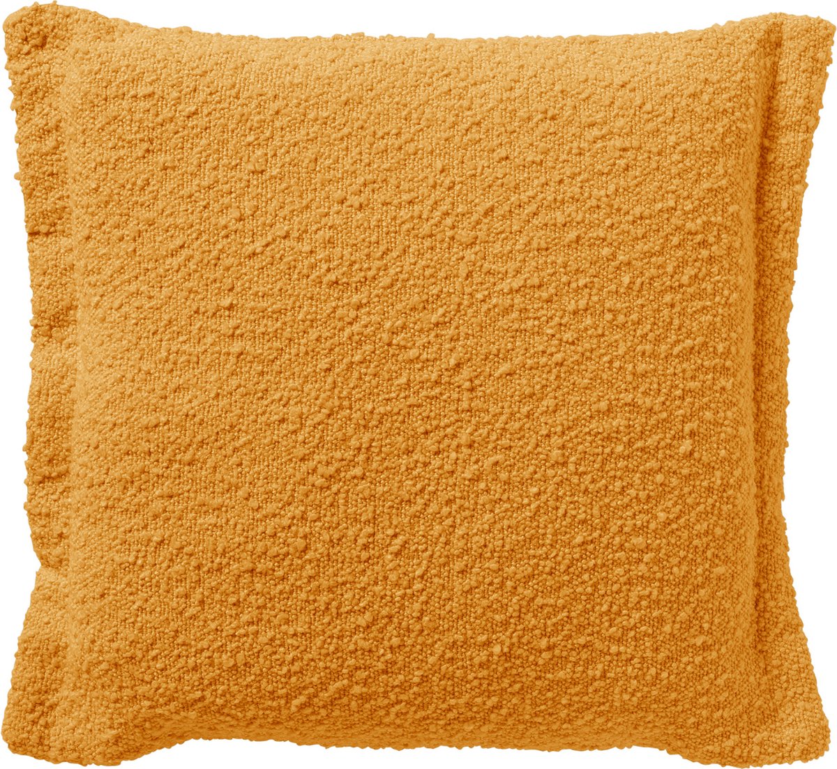 Dutch Decor OTIS - Kussenhoes 45x45 cm - effen kleur - unieke stof - Golden Glow - geel - met rits - zonder binnenkussen