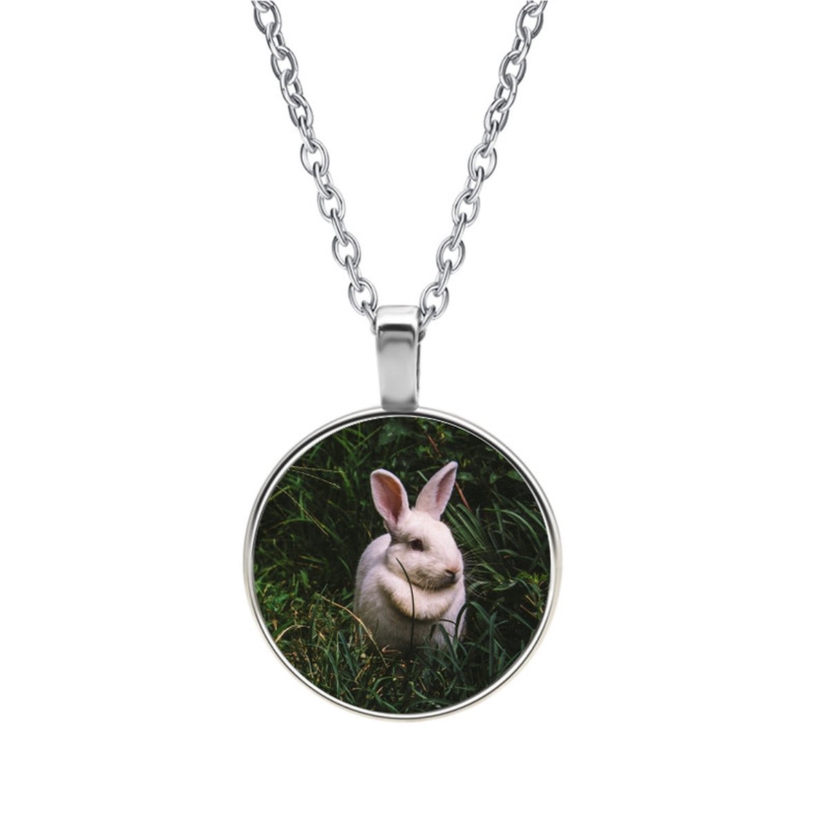 Ketting Glas - Konijn