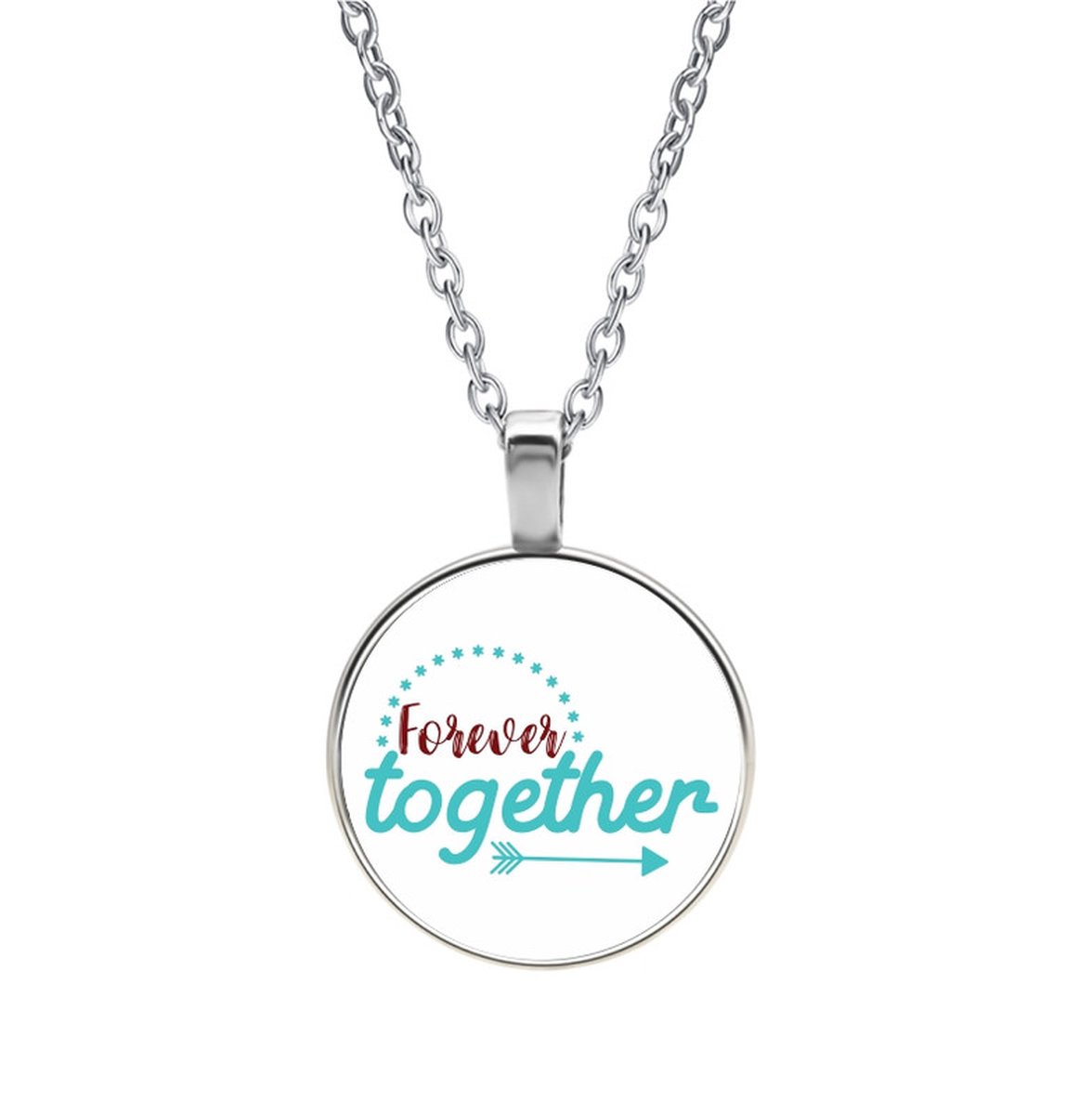 Ketting Glas - Forever Together