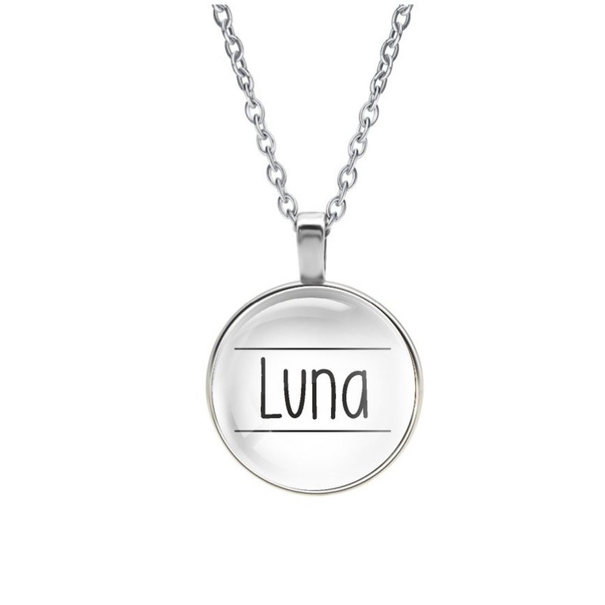 Ketting Glas - Luna