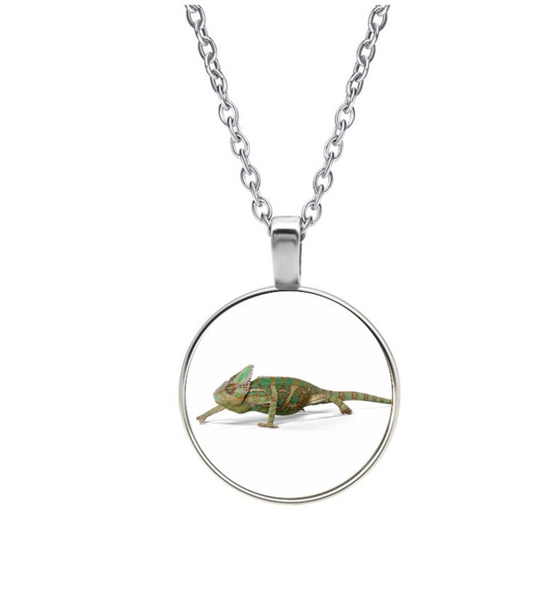 Ketting Glas - Kameleon