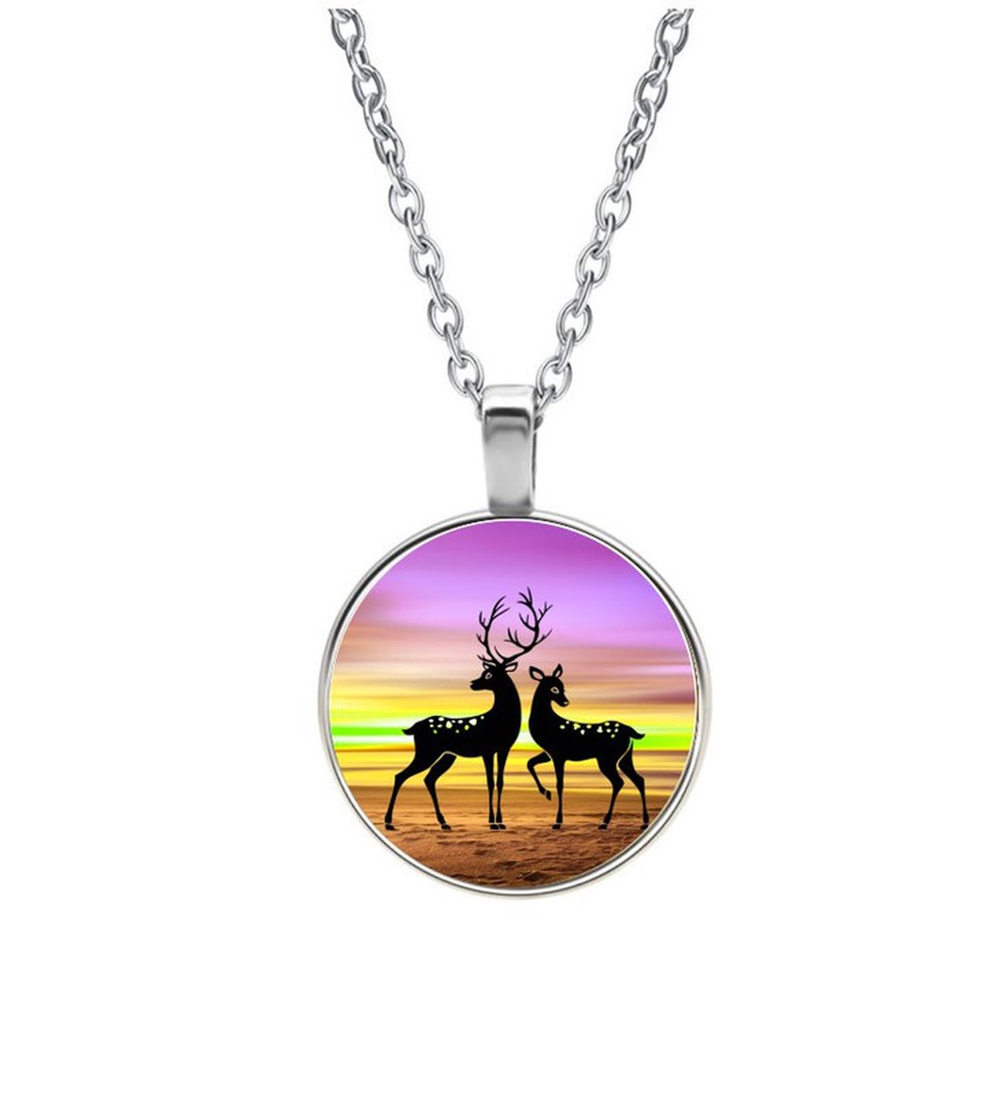 Ketting Glas - Herten