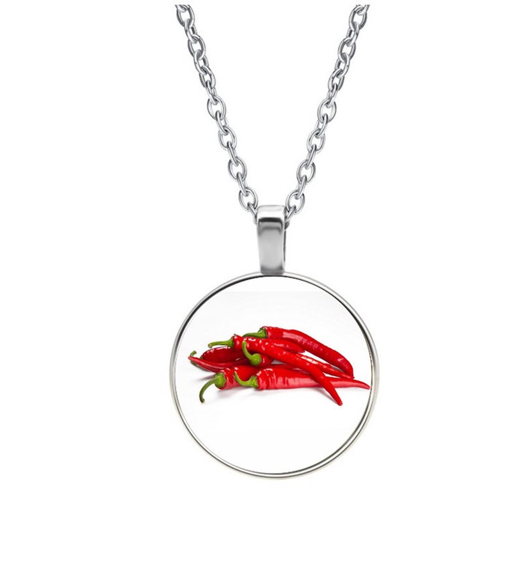 Ketting Glas - Pepers