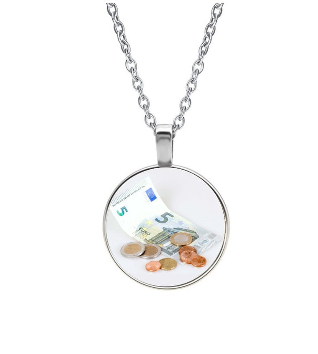 Ketting Glas - Geld
