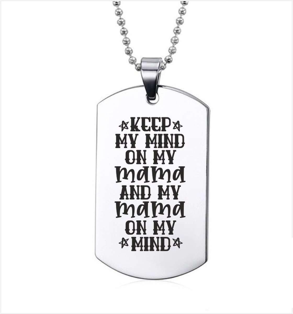 Ketting RVS - Keep My Mind