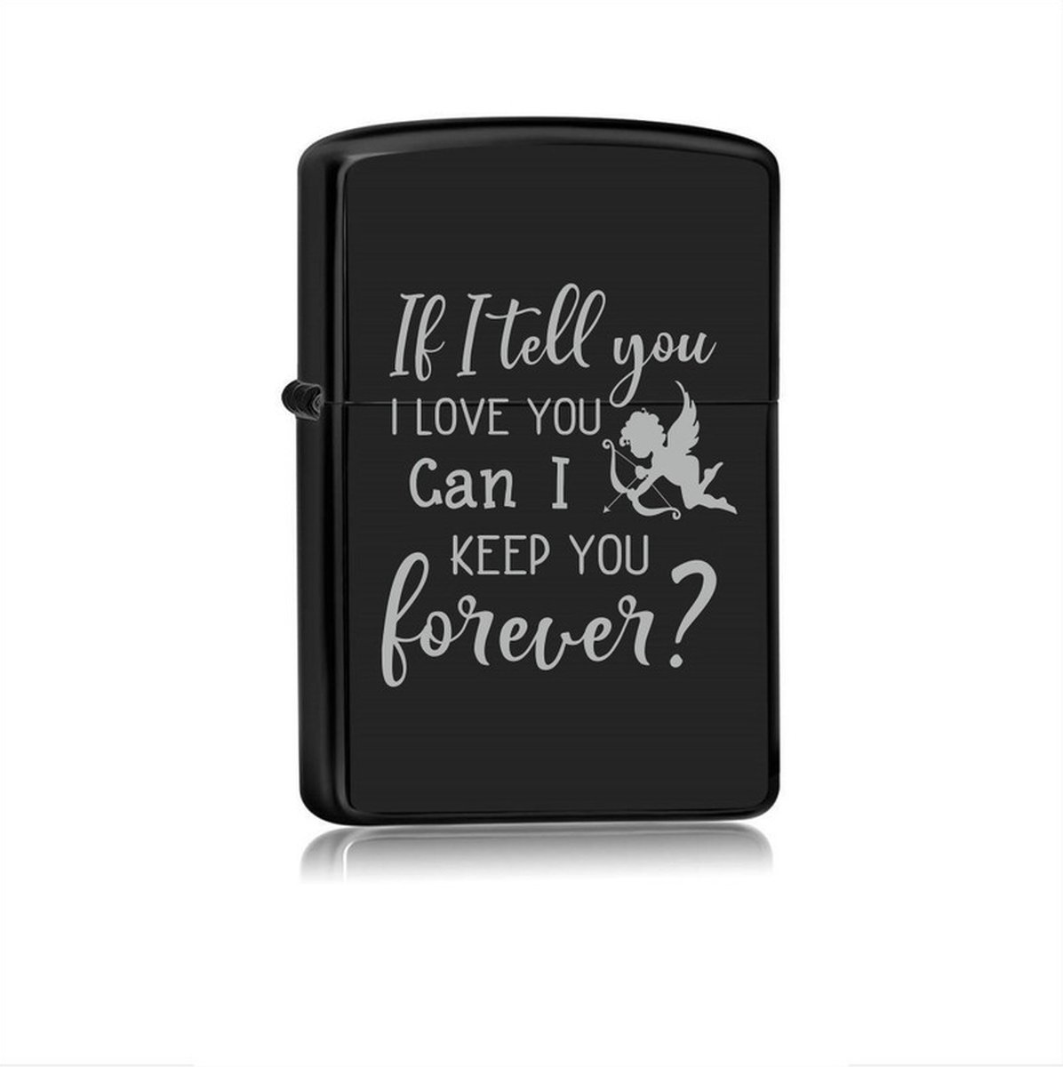 Goedkoopste Aansteker Zwart - If I Tell You I Love You