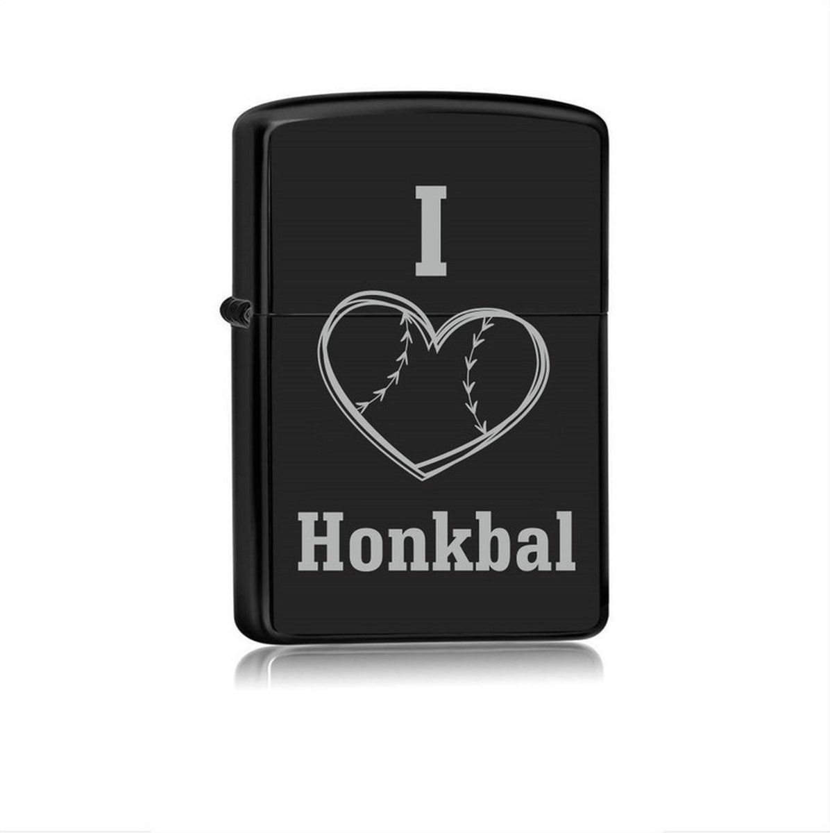 Goedkoopste Aansteker Zwart - I Love Honkbal