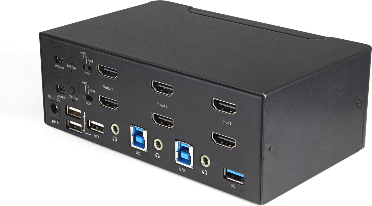StarTech 2 poorts Dual Monitor KVM HDMI Switch - 4K 60Hz