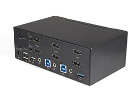 StarTech 2 poorts Dual Monitor KVM HDMI Switch - 4K 60Hz