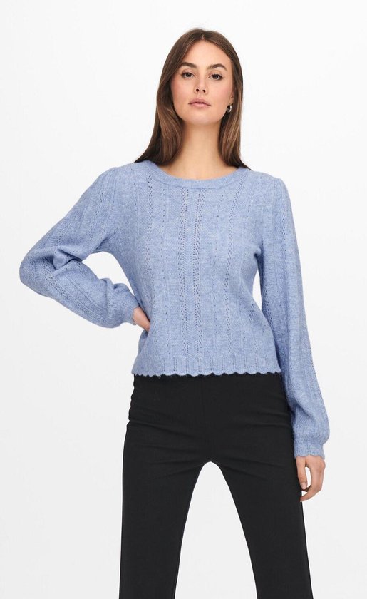 Jacqueline de Yong Trui Jdynew Sun 3/4 Cropped Pullover Knt 15212788 Bossa Nova Dames