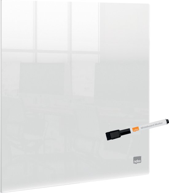 Nobo A4 Draagbaar Acryl Mini Whiteboard voor op Bureau - Geïntegreerd