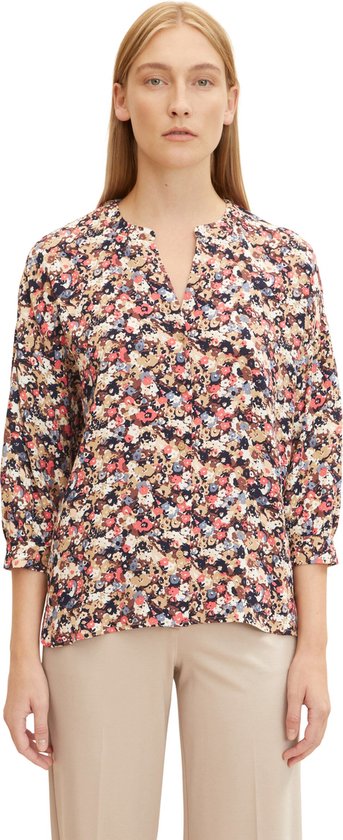 Tom Tailor Blouse met tuniekkraag in bleu online kopen | P&C