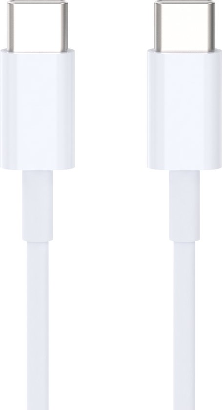USB-C naar USB-C Kabel 1 Meter USB 3.1 - 1 Meter - Type C Kabel geschikt voor: Samsung - USBC Oplader Kabel - USB C Datakabel - Kabel - Opladerkabel USB-C - Wit