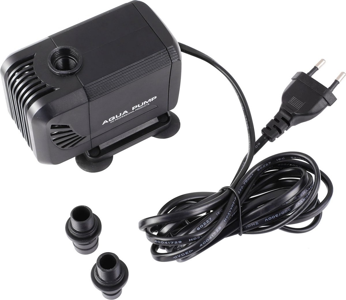Waterpomp, dompelpomp, dompelpomp, 40 W, 3000 l/u, aquariumpomp, tuinvijver, fontein, spot, pomp 2,8 m, vermogen 40 W met 4,6 m