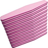 Buffervijl 100/180 roze - 10 stuks | B&N