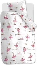 Housse de couette Beddinghouse Kids Swanlake - Lit bébé - 100x135 cm - Pink