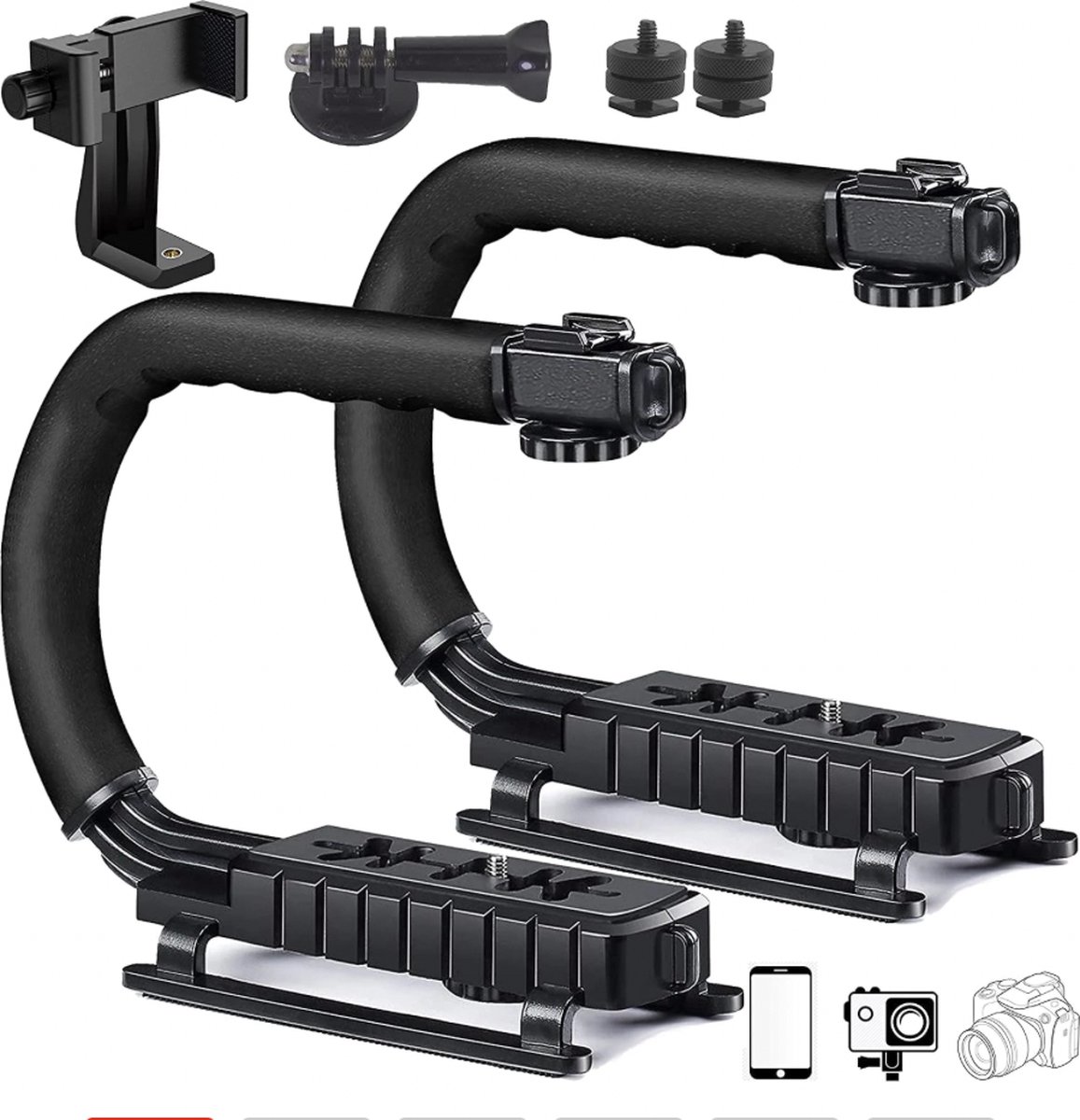 Stabilisator Dubbele handgreep, dubbele