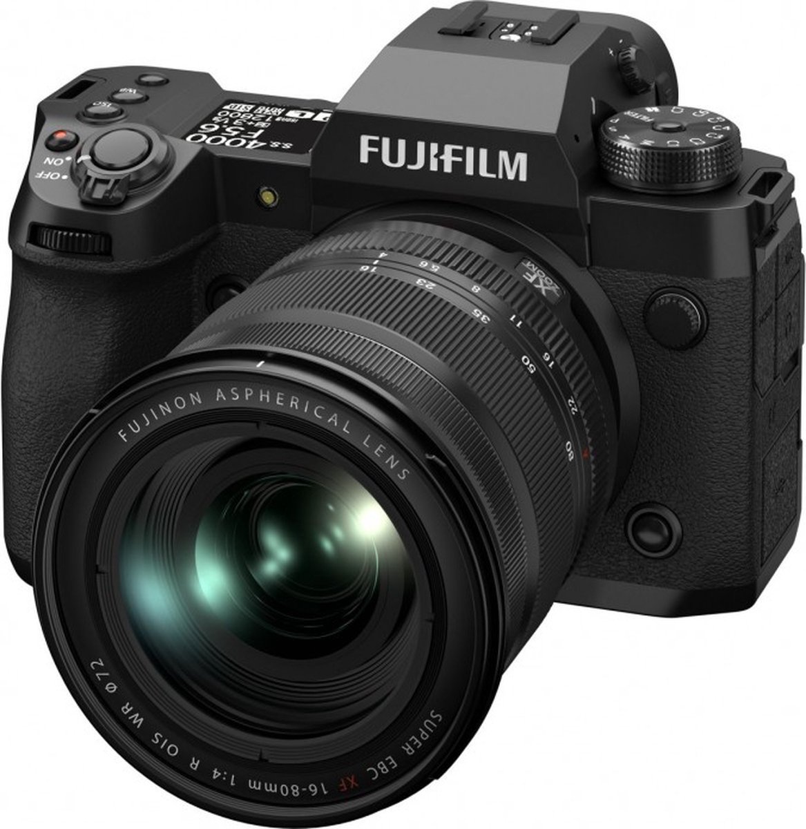 Bol.com Fujifilm Systeemcamera X-H2 + Fujinon XF standaardlens 16 - 80 mm Zwart aanbieding