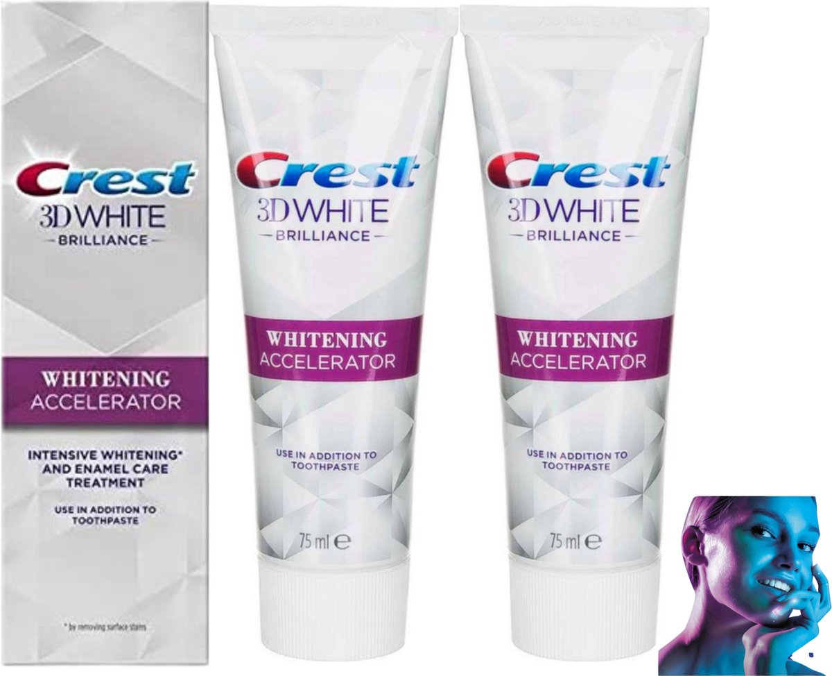 Crest 3D White Brilliance Whitening Toothpaste Whitening Tandpasta