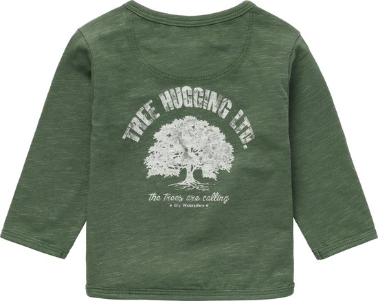 Noppies - Ensemble de vêtements - 2 pièces - Pantalon Harpur Dark Slate rayé - Chemise Juno Thym - Taille 80