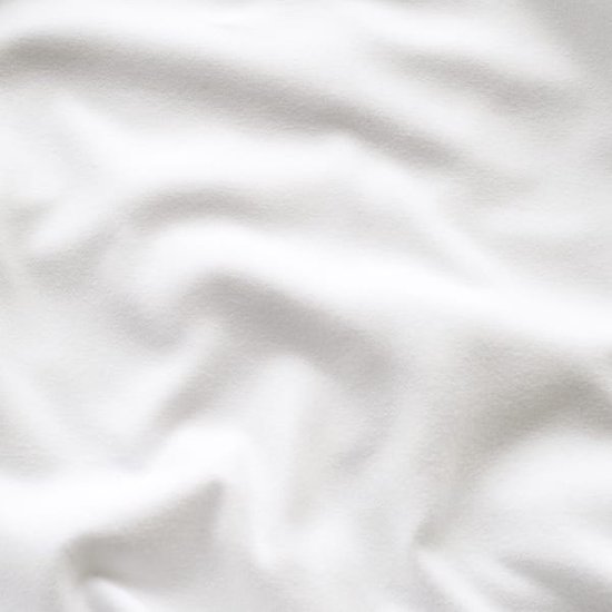 Sleeps Soft Flanelle Laken Wit - Double 200x260 cm - Flanelle Katoen - Merveilleusement Doux & Chaud