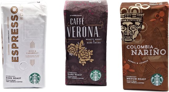 Starbucks Koffiebonen Proefpakket