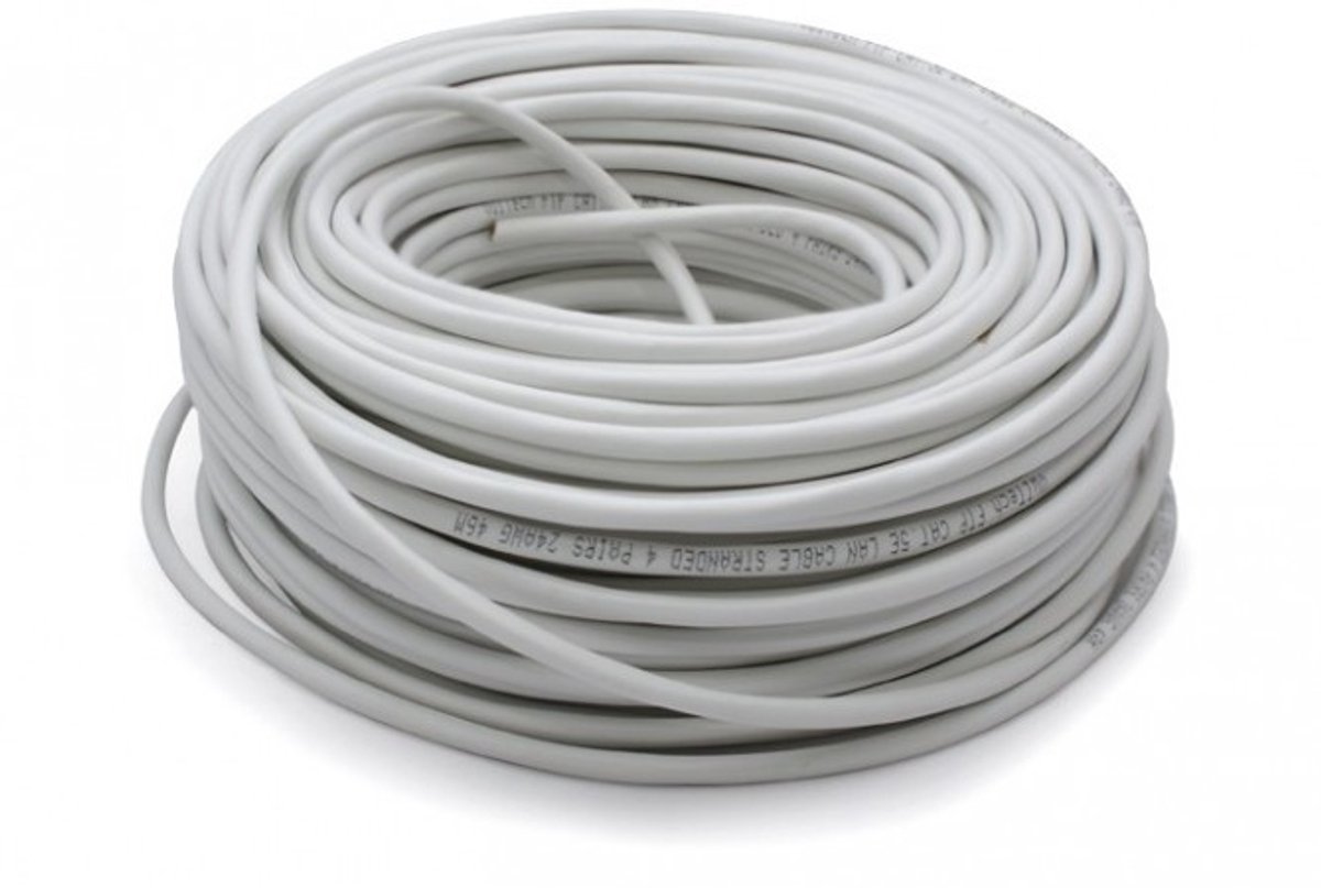 Vultech SC13002-100 netwerkkabel Wit 100 m Cat5e U/UTP (UTP)