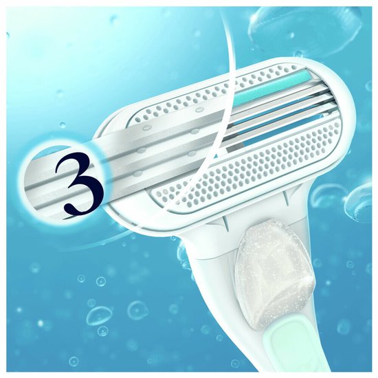 Gillette - Venus Smooth - Sensitive - Skin Elixir - Zachte scheerbeurt - 4 Navulscheermesjes
