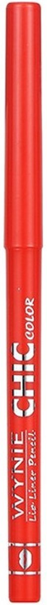 Wynie – CHIC color - Oranje Rood lippotlood, draaibaar / Automatic Lip Liner Pencil – Nummer 004 - 1 stuks