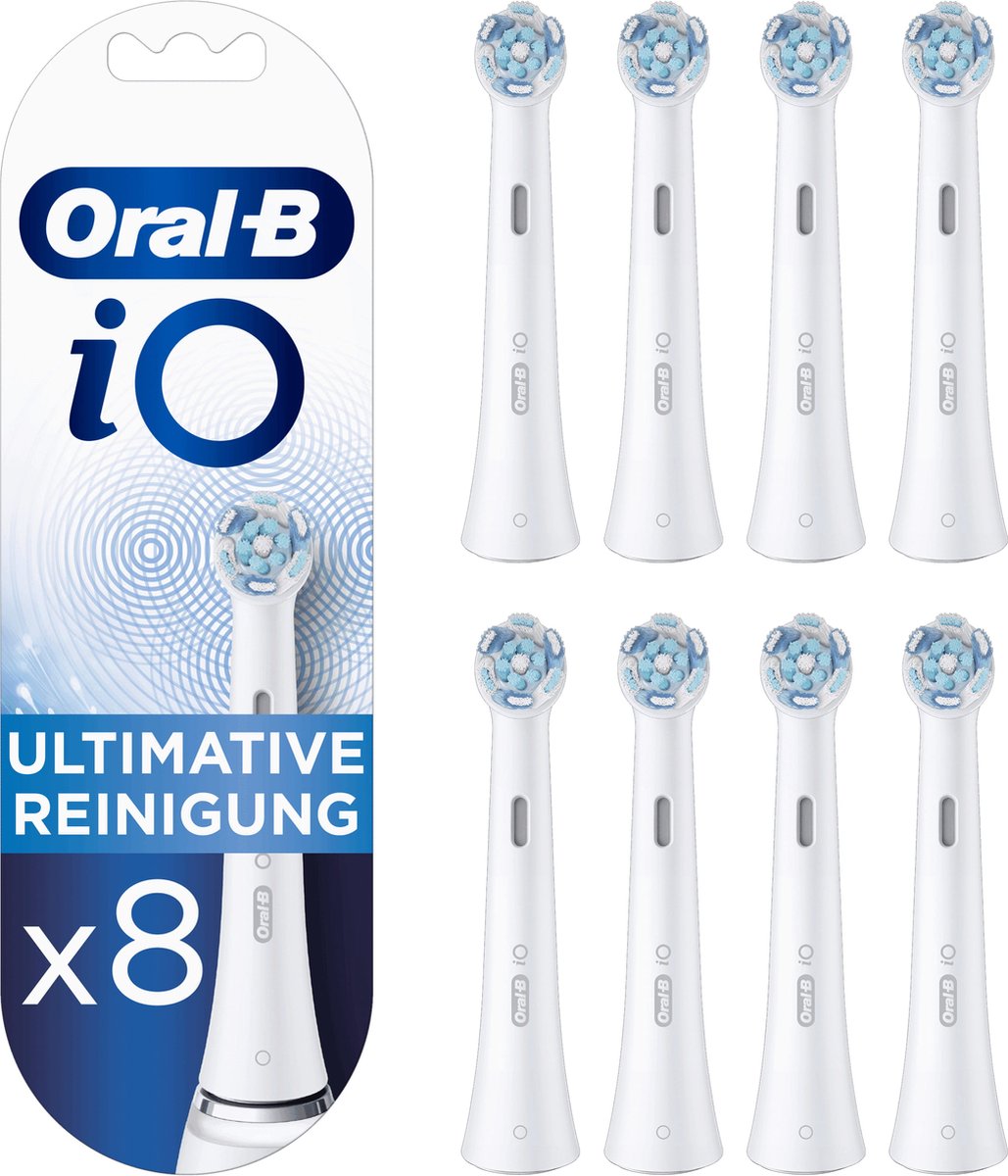 Oral-B iO Ultimate Clean - Opzetborstels Voor Tandenborstel - Verpakking Van 8 - Oral B
