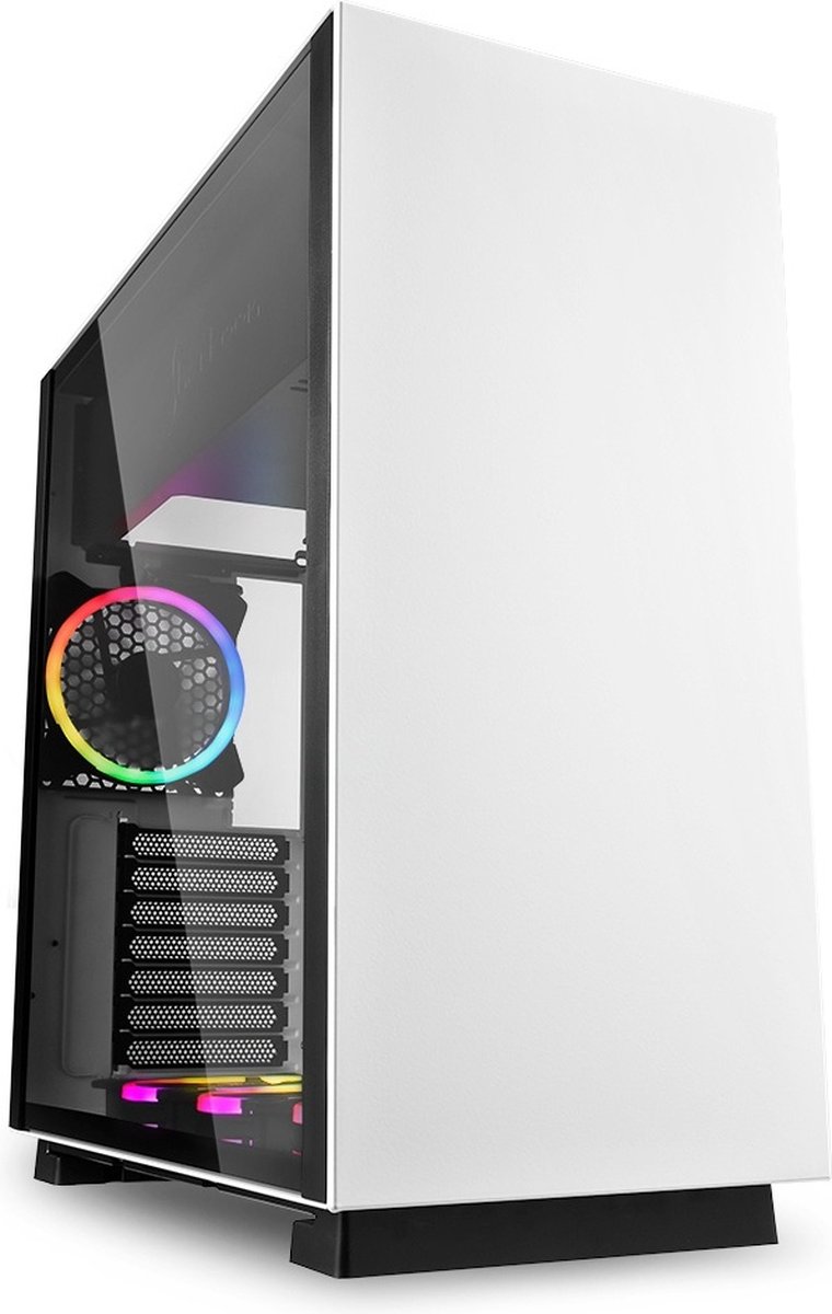 AMD Ryzen 5 5600 High-End RGB Game PC / Streaming Computer - RTX 3050 - 16GB 3200MHz RAM - 1TB M2.0 SSD - WIFI - WHITE