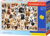 Castorland Collage with Dogs- 200pcs