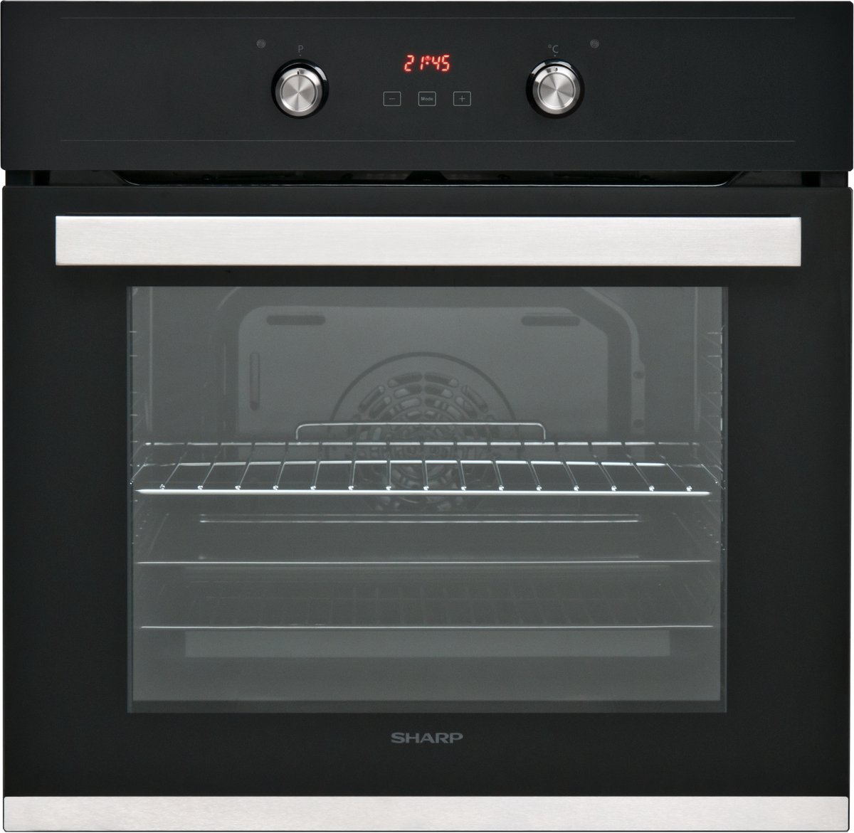 Sharp K-60D22BM - Inbouwoven - zwart