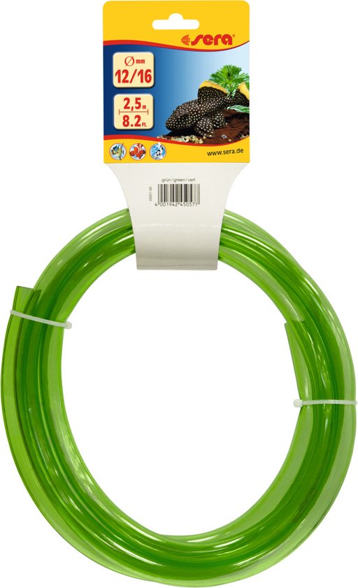 Sera Slang 12/16 Groen 2,5 Meter