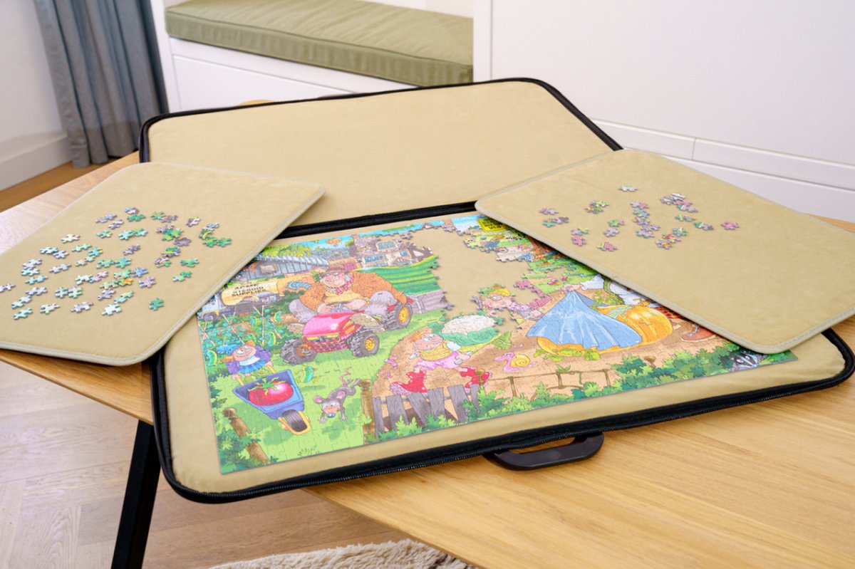 Jumbo - Portapuzzle Deluxe 1000 Stukjes - 82 x 63 cm - Puzzelmap - Puzzelmat — afbeelding 3