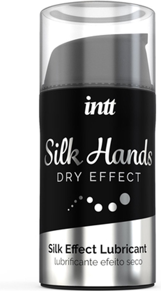 INTT - Silk Hands Siliconen Glijmiddel - Waterbasis - Vrouwen - Mannen - Smaak - Condooms - Massage - Olie - Condooms - Pjur - Anaal - Siliconen - Erotische - Easyglide