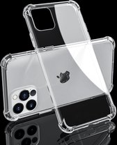 iPhone 12 mini hoesje Bumper - iphone 12MINI case siliconen transparant - + - gratis screenprotector