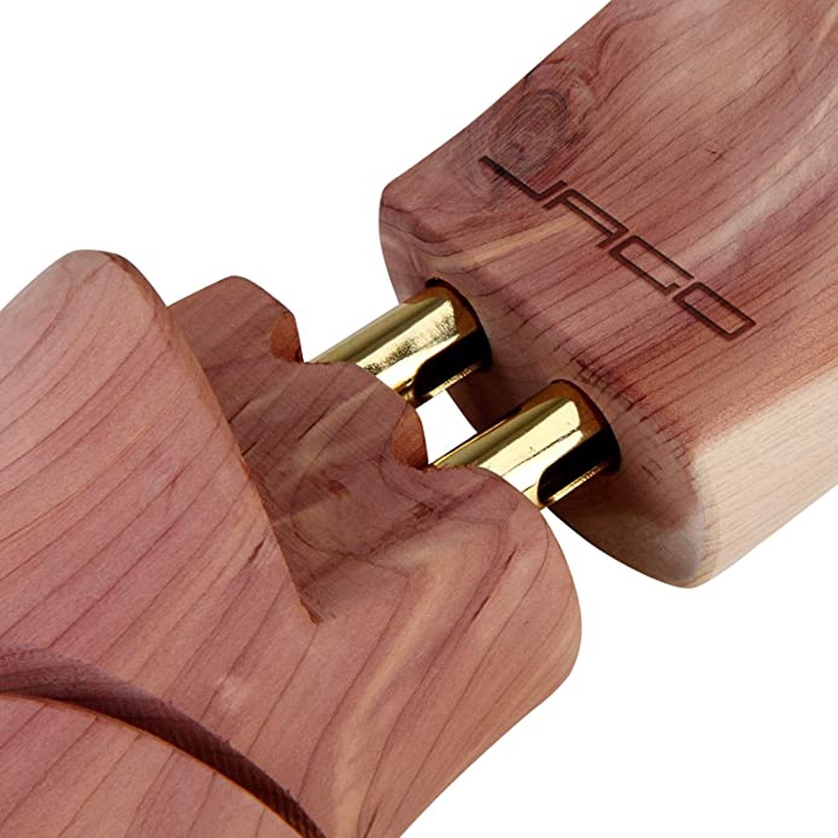 Nicoone Schoenspanner voor dames en heren, schoenvormen van grenenhout, met 4 lagers, universele schoenen, verstelbare lengte, brede schoenspanners (42-46), Meerkleurig., 38-41