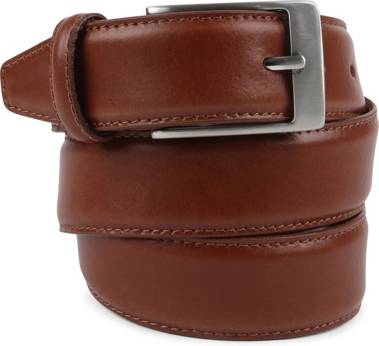 Riem Cuir Cognac 022 - Convient - Tour de taille 105cm - Cuir 100% - Ceinture Femme & Homme Unie