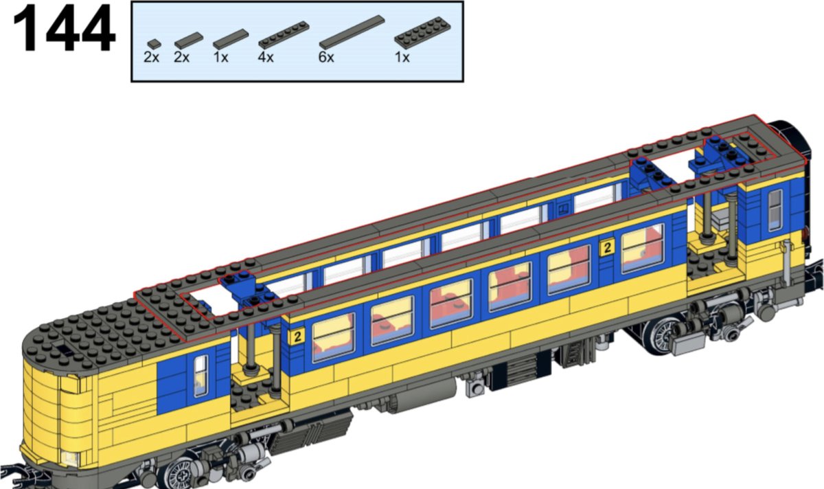 patroon Altijd stropdas Trein NS MOC Koploper Locomotief Bouwpakket | Bouwsteen Compatible |  Creator | Technic... | bol.com