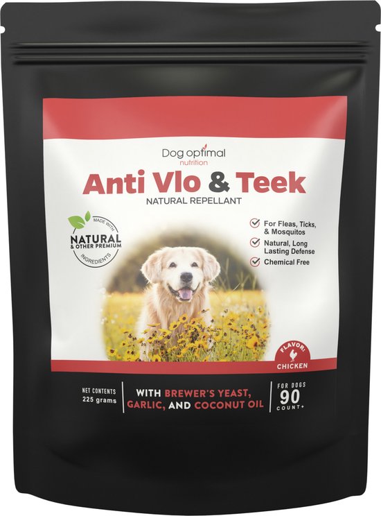 Dog Optimal Anti Vlo/Teek 90 stuks- Honden - Puppy - Vlooien - Teken -  Antivlo | bol.com
