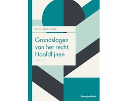 Omslag van Boom Juridische studieboeken - Grondslagen van het recht: Hoofdlijnen