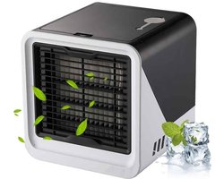 Aircooler Reykjavik – Ventilator – Luchtkoeler – Luchtbevochtiger – Tafelmodel cooler met water – Airco 3 snelheden