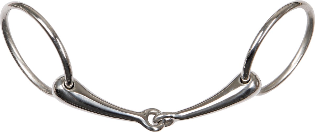 Harry's Horse Watertrens Hollow Enkel Gebroken 18mm Zilver - 13.5