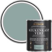 Peinture pour armoires de cuisine mate lavable Blauw Rust-Oleum - Gresham Blauw 750 ml